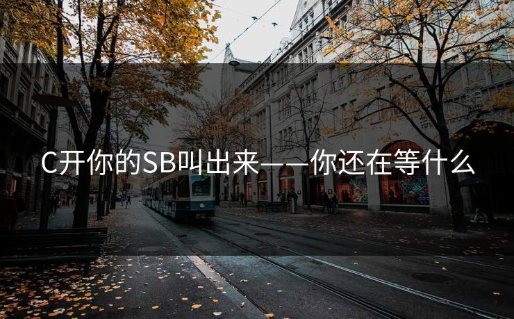 C开你的SB叫出来——你还在等什么